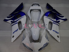 Factory Style - Blue White Fairings and Bodywork For 1998-2002 YZF-R6 #LF3383