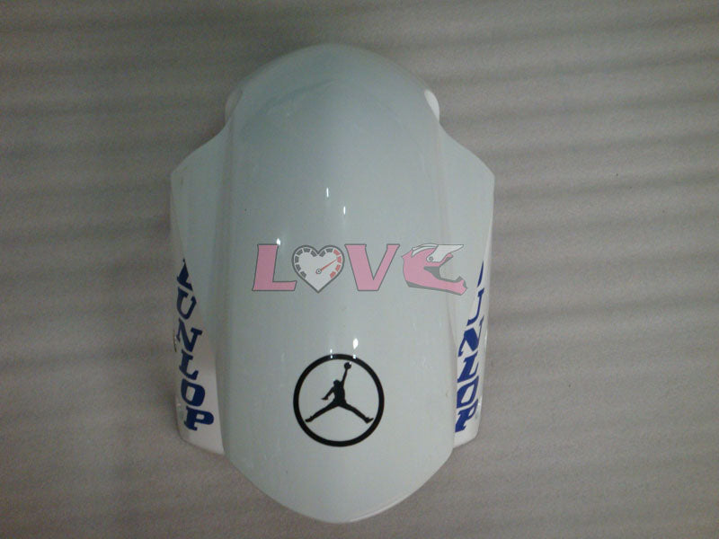 DUNLOP Jordan MOTUL - Blue White Fairings and Bodywork For 2004-2005 GSX-R600 #LF6642