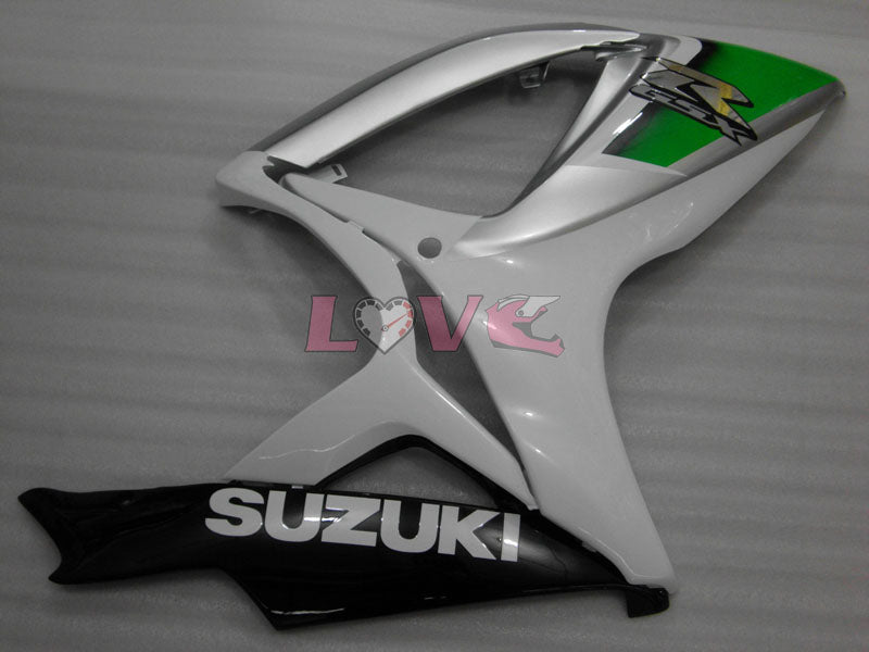 Factory Style - White Silver Fairings and Bodywork For 2006-2007 GSX-R600 #LF6336