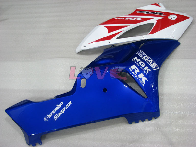 RK - Red Blue White Fairings and Bodywork For 2004-2005 CBR1000RR #LF4415