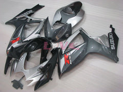 Factory Style - Black Grey Fairings and Bodywork For 2006-2007 GSX-R600 #LF4035