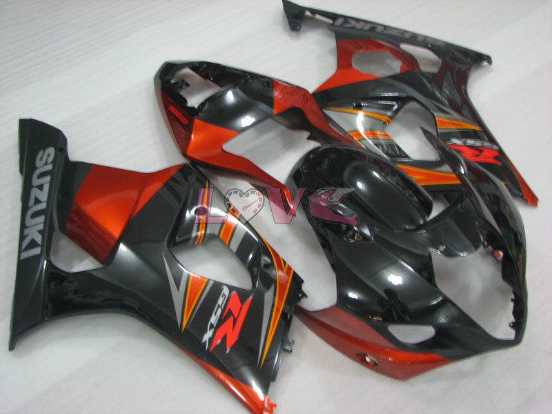 Factory Style - Red Black Fairings and Bodywork For 2003-2004 GSX-R1000 #LF3856