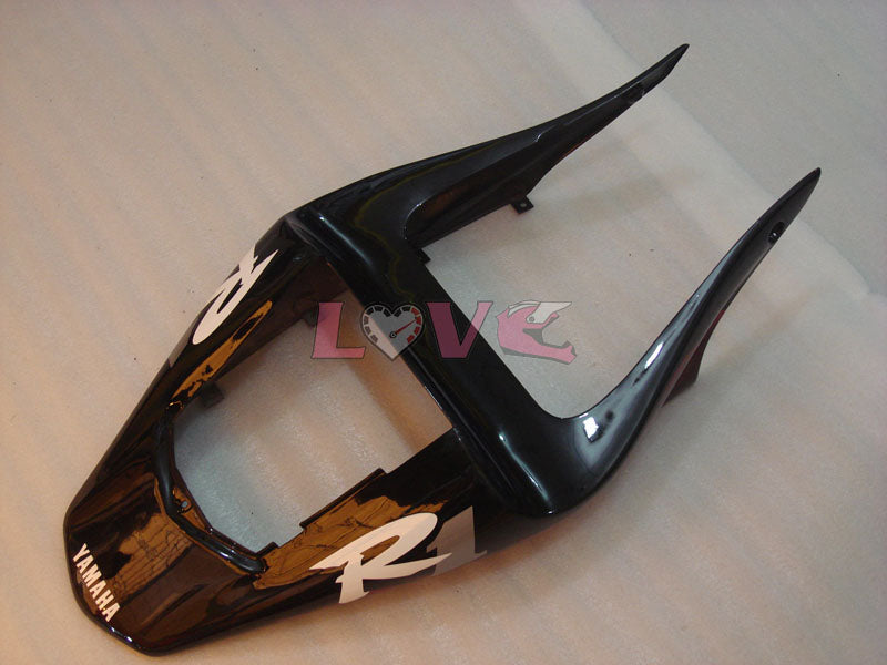 Flame - Red Black Fairings and Bodywork For 2000-2001 YZF-R1 #LF7062