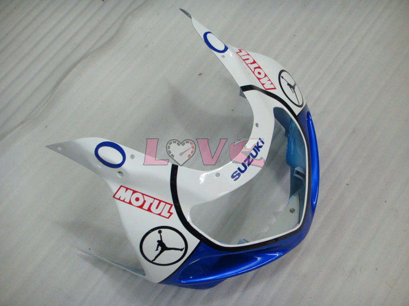 Jordan - Blue White Fairings and Bodywork For 2000-2003 GSX-R750 #LF6775