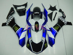Monster - Blue White Black Fairings and Bodywork For 2015-2019 YZF-R1 #LF7809