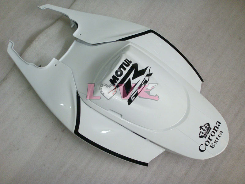 Corona - White Black Fairings and Bodywork For 2006-2007 GSX-R750 #LF6568