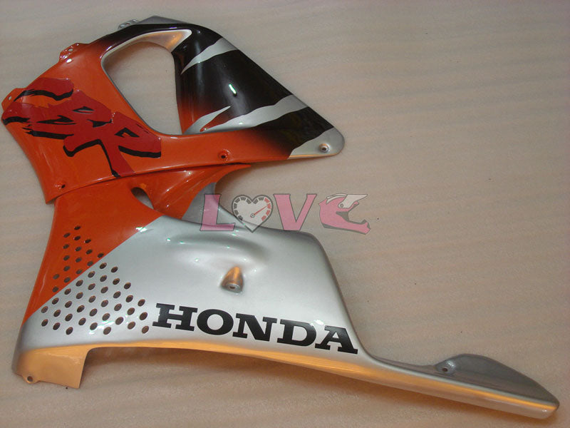 Factory Style - Orange Silver Fairings and Bodywork For 1994-1995 CBR900RR #LF3023