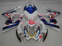 MOTUL - Blue White Fairings and Bodywork For 2006-2007 GSX-R600 #LF4043