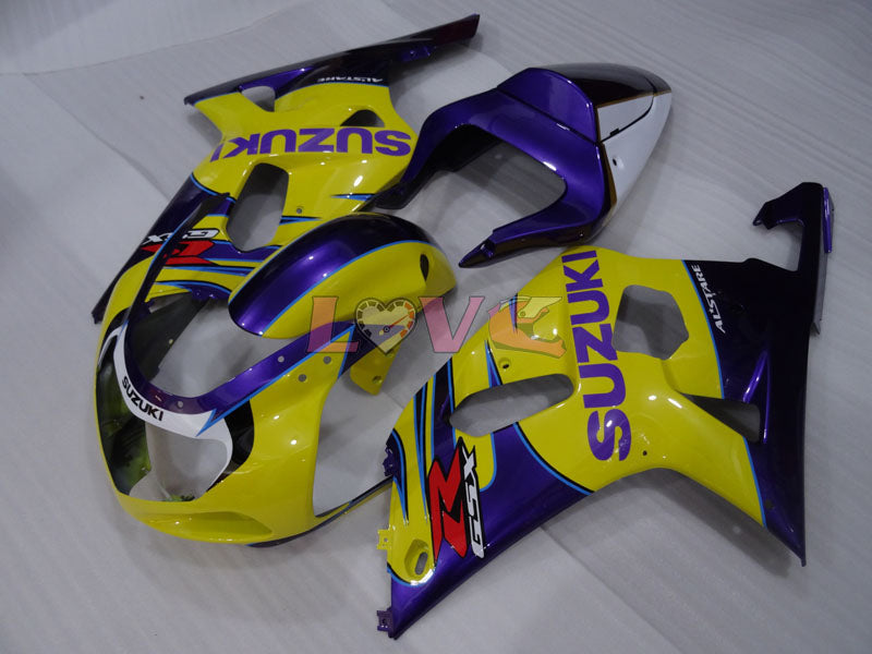 Factory Style Customize - Yellow Purple Fairings and Bodywork For 2000-2003 GSX-R750 #LF4223