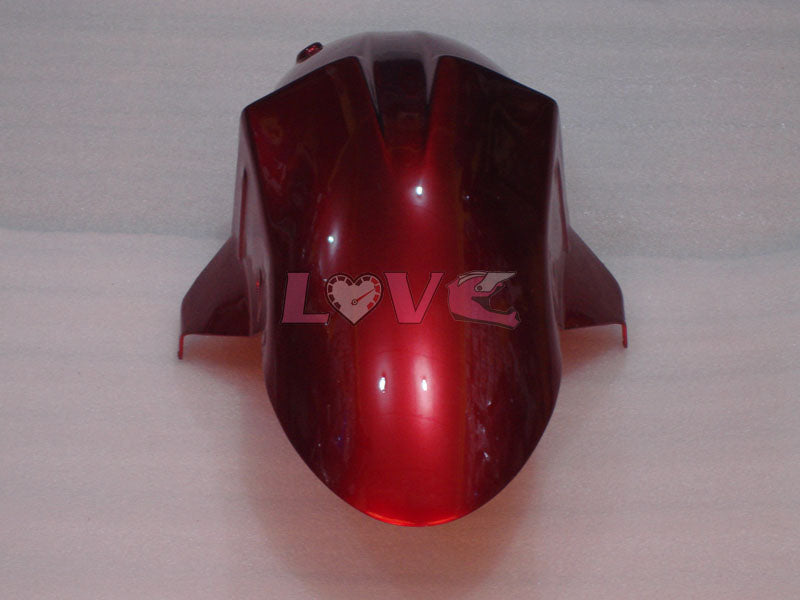 Flame - Red Black Fairings and Bodywork For 2005-2006 NINJA ZX-6R #LF5995