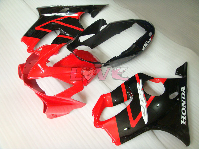Factory Style - Red Black Fairings and Bodywork For 2004-2007 CBR600F4i #LF7614