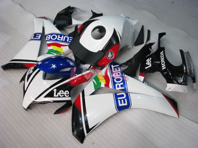 Eurobet Lee - White Black Fairings and Bodywork For 2008-2011 CBR1000RR #LF7133