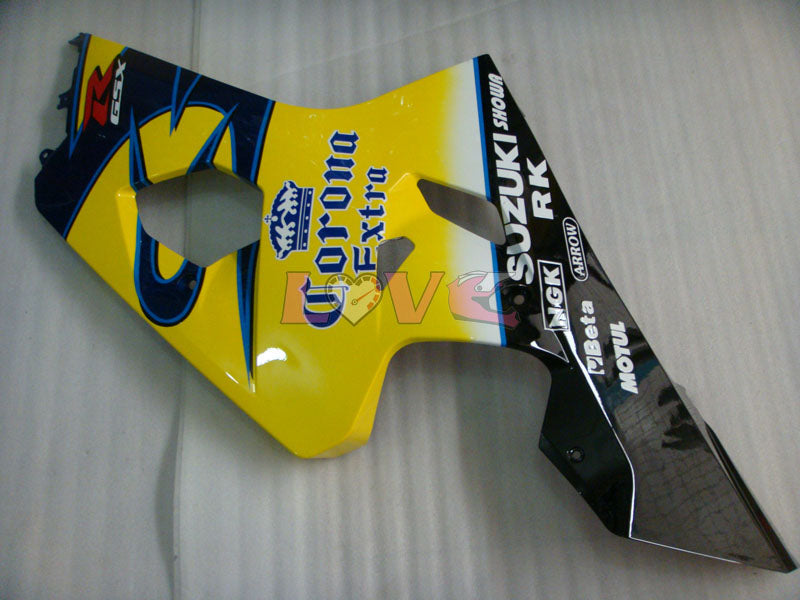 Corona - Yellow Black Fairings and Bodywork For 2004-2005 GSX-R750 #LF6593
