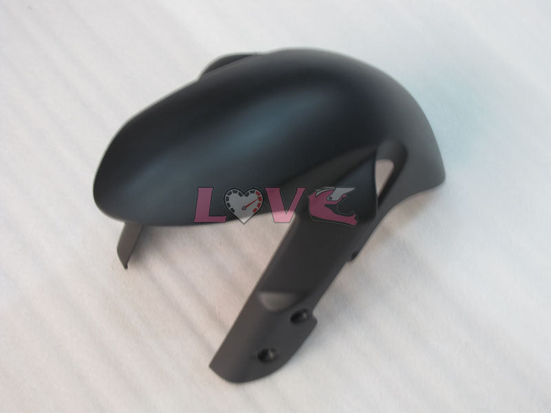 No sticker / decal Factory Style - Black Matte Fairings and Bodywork For 2008-2010 GSX-R600 #LF3895
