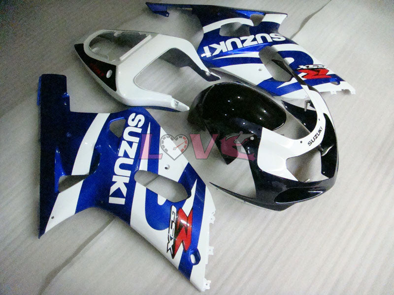 Factory Style - Blue White Fairings and Bodywork For 2000-2003 GSX-R750 #LF6726