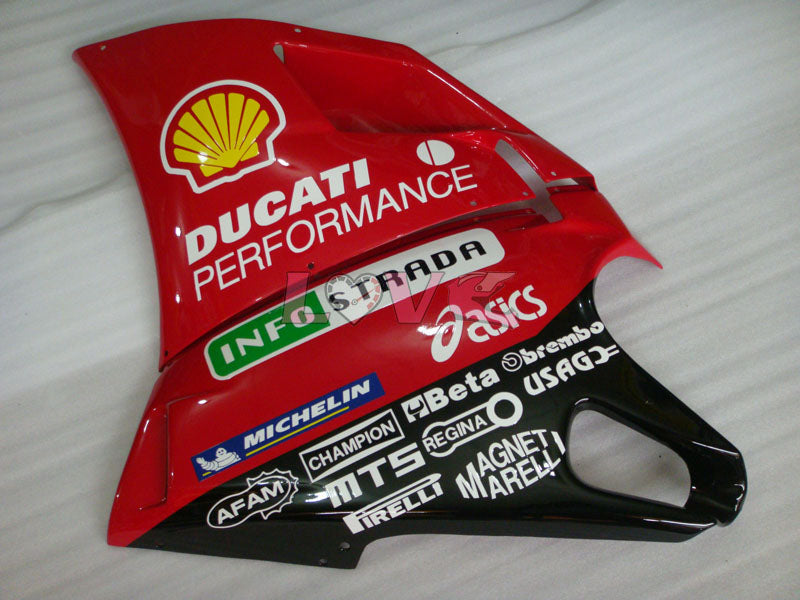 Performance - Red White Black Fairings and Bodywork For 1994-1998 916 #LF3165
