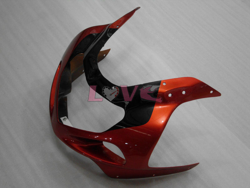 Factory Style - Orange Black Fairings and Bodywork For 2001-2003 GSX-R600 #LF4237