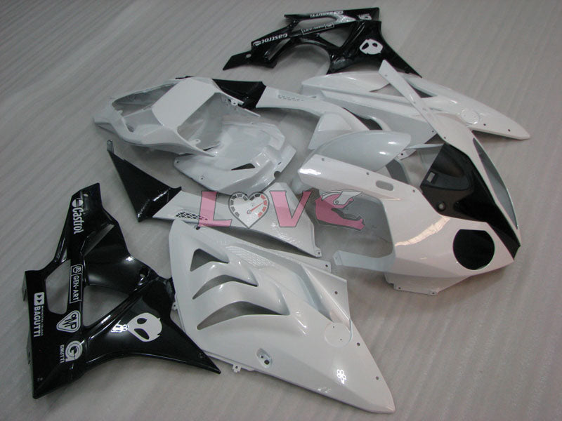 Factory Style Customize - White Black Fairings and Bodywork For 2009-2014 S1000RR #LF3060