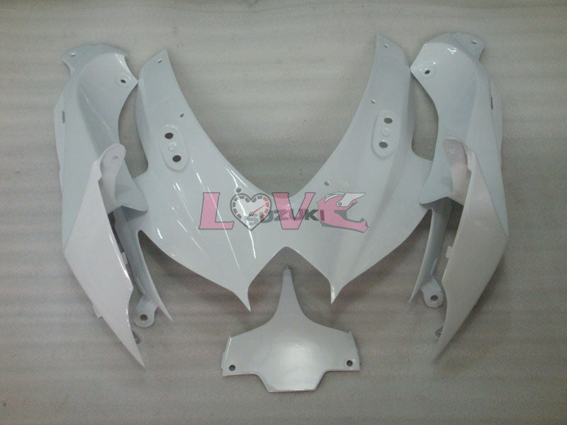 Factory Style - White Fairings and Bodywork For 2008-2010 GSX-R600 #LF3981