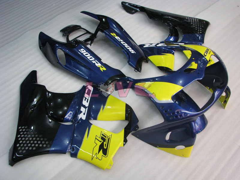 Factory Style - Yellow Blue Black Fairings and Bodywork For 1994-1995 CBR900RR #LF3018