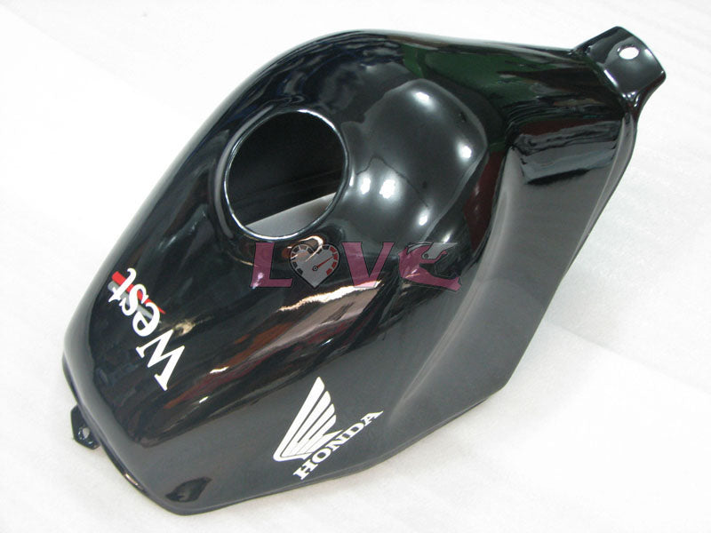 West - White Black Fairings and Bodywork For 1991-1994 CBR600F2 #LF4543