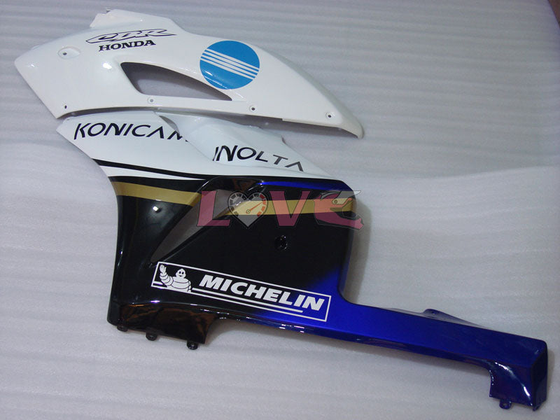 Konica Minolta - White Black Fairings and Bodywork For 2004-2005 CBR1000RR #LF4414