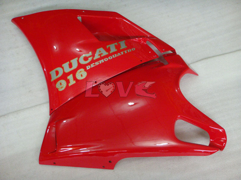 Factory Style - Red White Fairings and Bodywork For 1994-1998 916 #LF3183