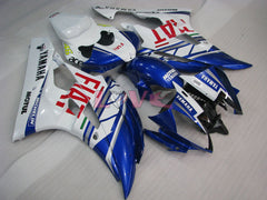 FIAT MOTUL - Blue White Fairings and Bodywork For 2006-2007 YZF-R6 #LF6898