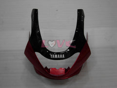No sticker / decal Factory Style - Red wine Black Fairings and Bodywork For 1997-2007 YZF600R #LF7936
