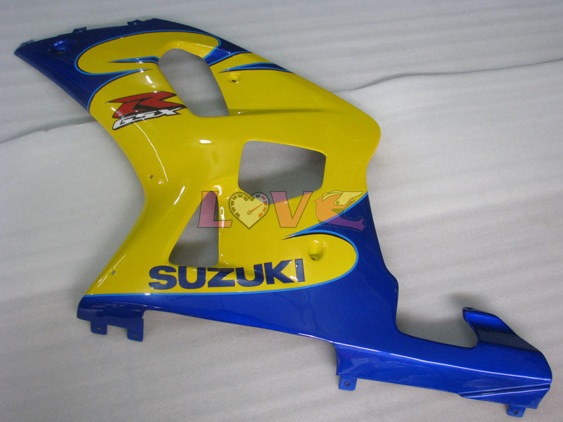 Factory Style - Yellow Blue Fairings and Bodywork For 2001-2003 GSX-R600 #LF4266