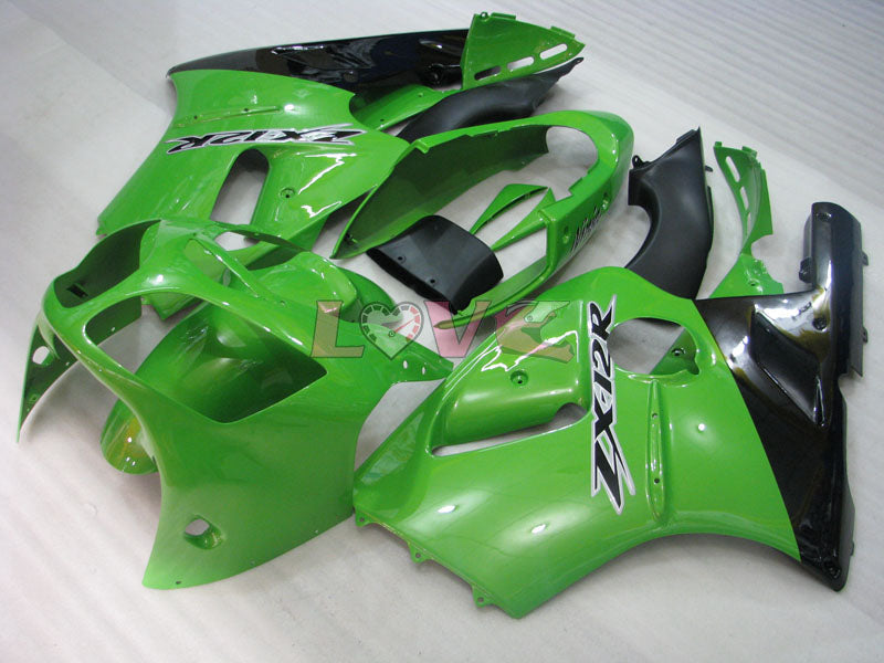 Factory Style - Green Black Fairings and Bodywork For 2000-2001 NINJA ZX-12R #LF3242