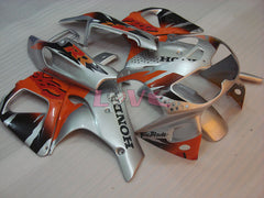Factory Style - Orange Silver Fairings and Bodywork For 1994-1995 CBR900RR #LF3023