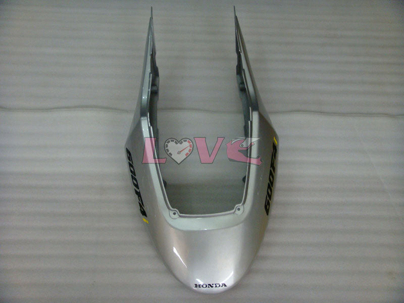 Factory Style - Black Silver Fairings and Bodywork For 2004-2007 CBR600F4i #LF7607