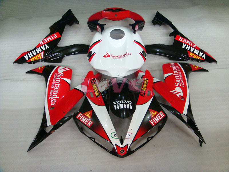 Santander - Red Black Fairings and Bodywork For 2004-2006 YZF-R1 #LF6981