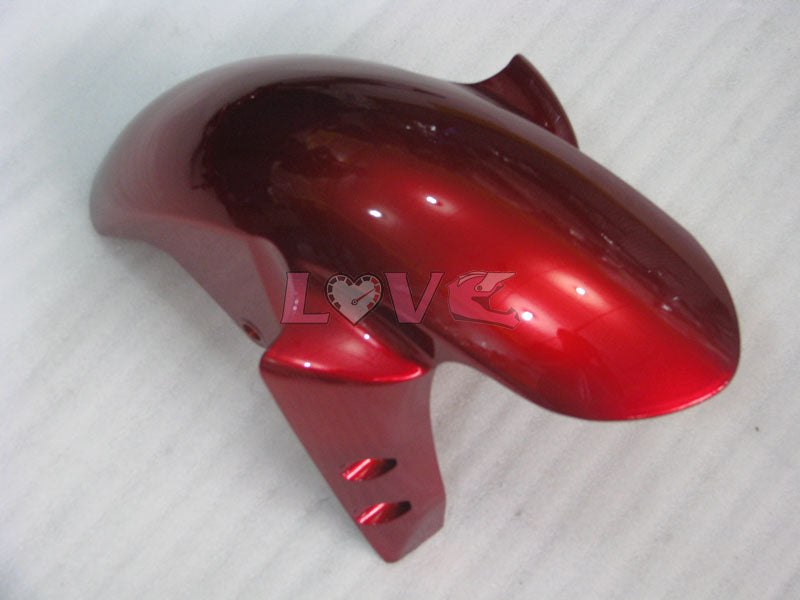 Factory Style - Red Black Matte Fairings and Bodywork For 2004-2006 YZF-R1 #LF3686