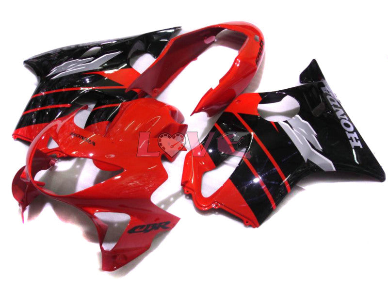 Factory Style - Red Black Matte Fairings and Bodywork For 1999-2000 CBR600F4 #LF7704