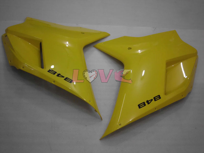 No sticker / decal Factory Style - Yellow Fairings and Bodywork For 2008-2013 848 #LF3156