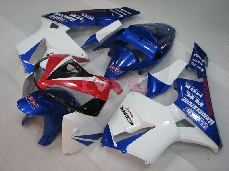 Factory Style - Blue White Fairings and Bodywork For 2005-2006 CBR600RR #LF4424