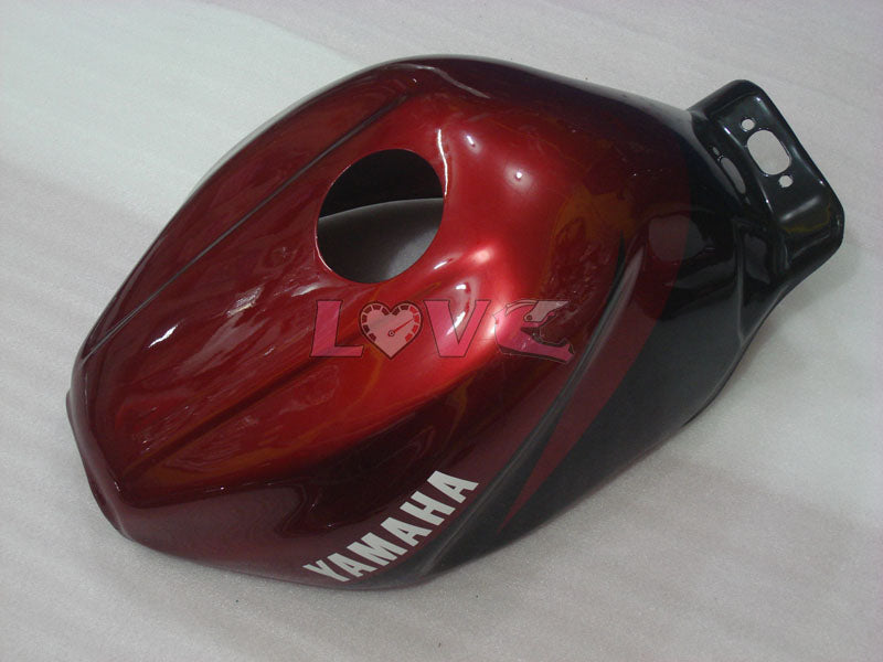 Factory Style - Red wine Black Fairings and Bodywork For 1997-2007 YZF600R #LF7953