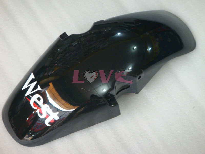 West - White Black Fairings and Bodywork For 1990-1994 CBR250RR #LF4973