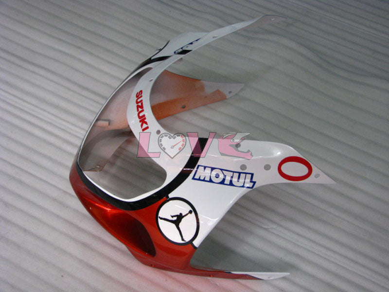 MOTUL - Red White Fairings and Bodywork For 2001-2003 GSX-R600 #LF4268