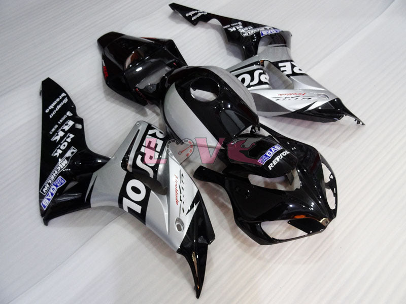 Repsol - Black Grey Fairings and Bodywork For 2006-2007 CBR1000RR #LF4364