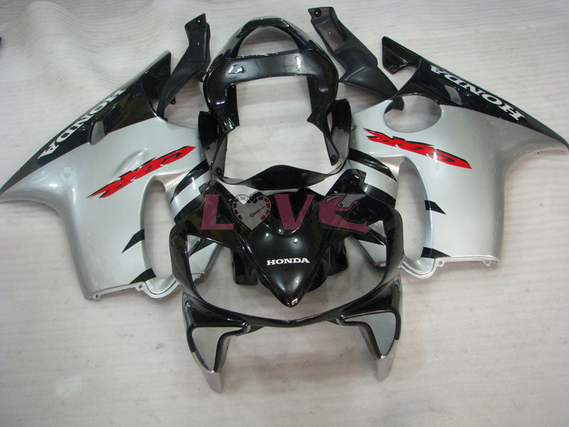 Factory Style - Black Silver Fairings and Bodywork For 2001-2003 CBR600F4i #LF7650