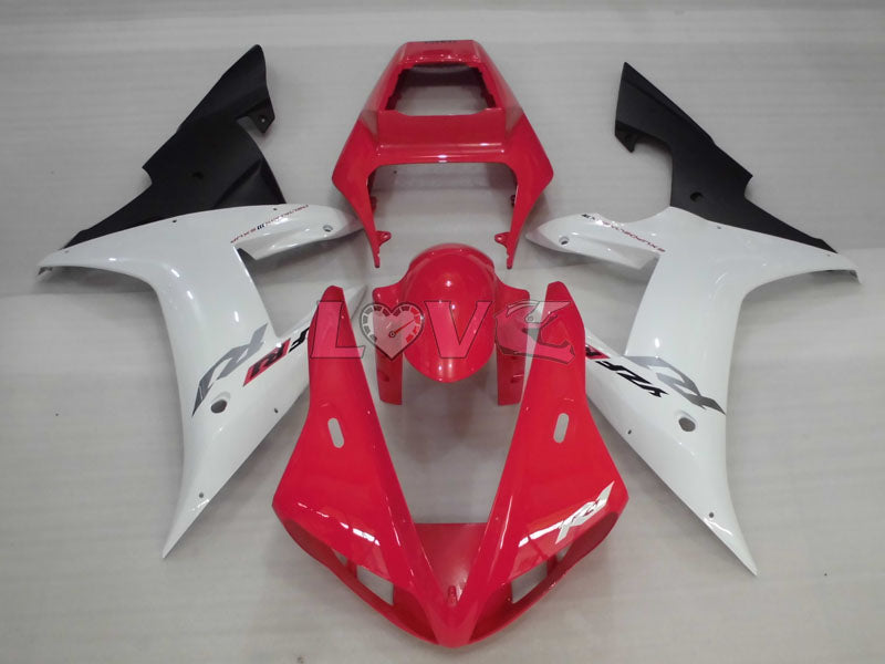 Factory Style - Red White Black Fairings and Bodywork For 2002-2003 YZF-R1 #LF3607