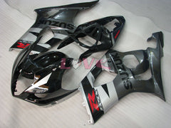 Factory Style - Black Grey Fairings and Bodywork For 2003-2004 GSX-R1000 #LF5945