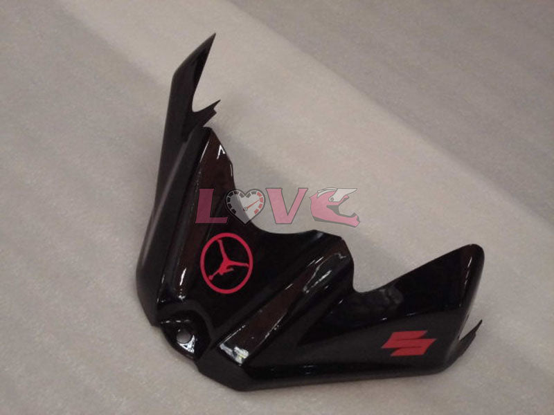 Jordan - Red Black Fairings and Bodywork For 2008-2010 GSX-R750 #LF3932