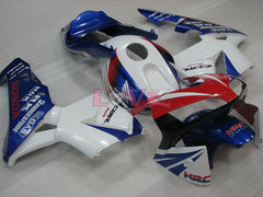 Factory Style - Blue White Fairings and Bodywork For 2003-2004 CBR600RR #LF4448