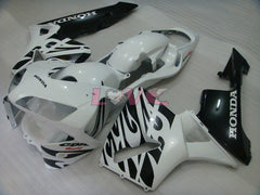Factory Style - White Black Matte Fairings and Bodywork For 2003-2004 CBR600RR #LF5351
