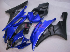 MOTUL - Blue Black Matte Fairings and Bodywork For 2006-2007 YZF-R6 #LF3441