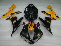 Flame - Yellow Black Fairings and Bodywork For 2004-2006 YZF-R1 #LF7000